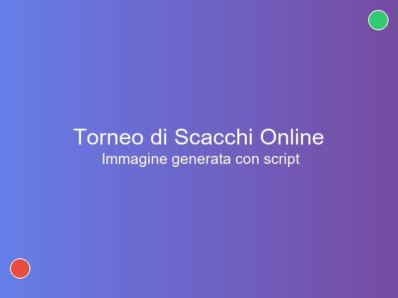 Torneo di Scacchi Online